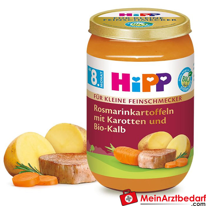 Ziemniaki rozmarynowe HiPP z organiczną cielęciną
