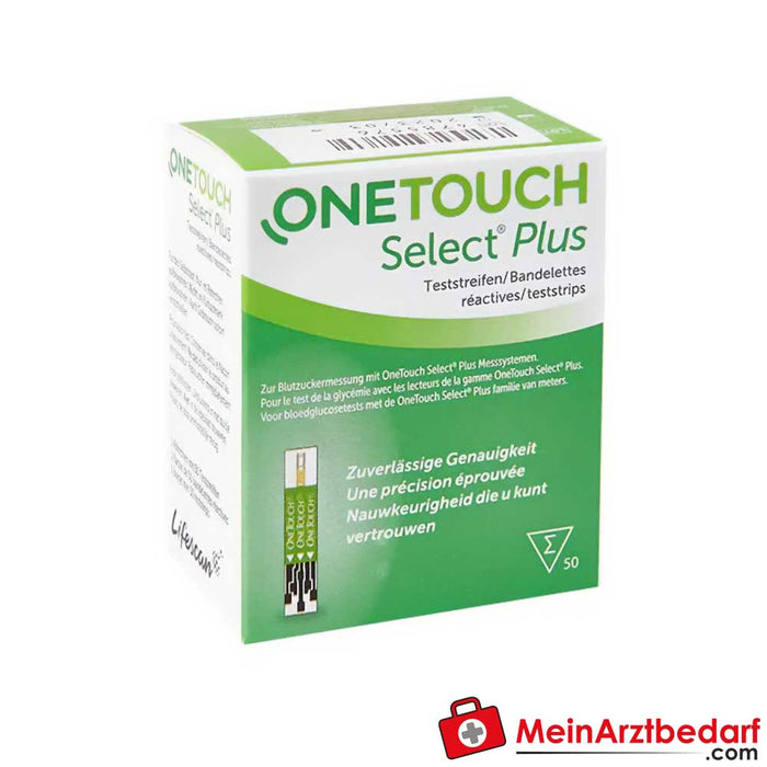 One Touch Import-Blutzuckerteststreifen, 50 Stück