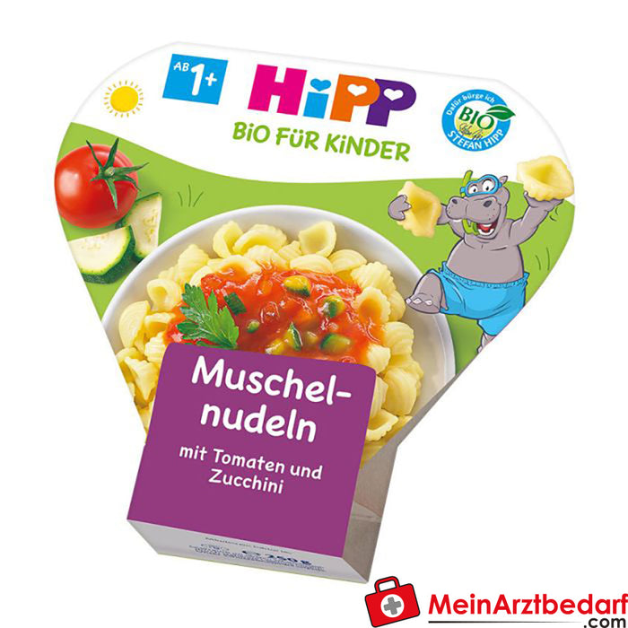 HiPP star pasta with Mediterranean vegetables