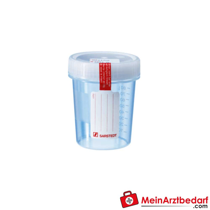 Sarstedt sterile urine beakers with lid