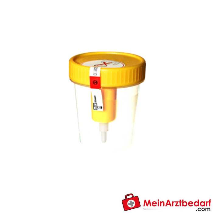 Copos de urina esterilizados Sarstedt com tampa