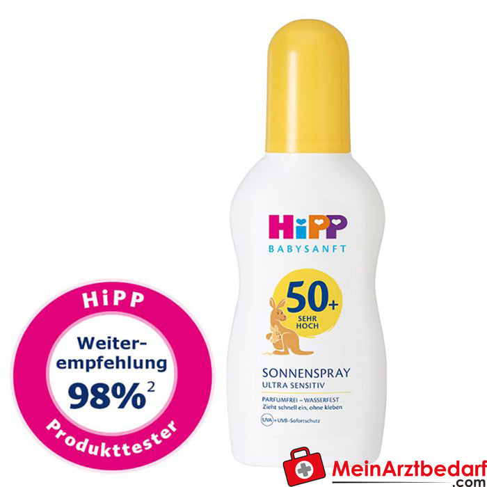 HiPP 婴儿温和儿童防晒喷雾 SPF 50+