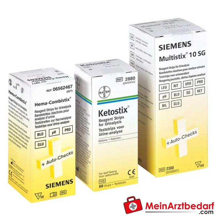 Siemens Multistix 10 SG Bandelettes de test urinaire, 100 pièces