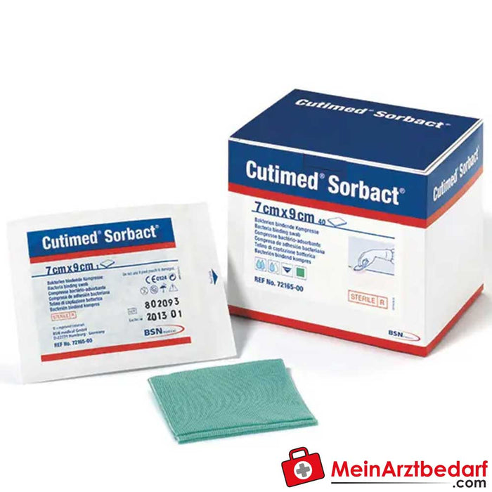 Compresas de gel Cutimed Sorbact, 36x12 piezas.