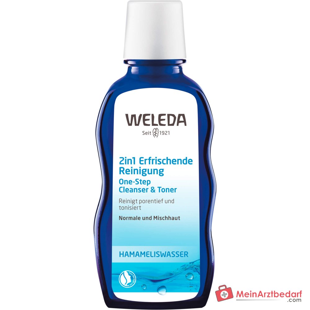 Weleda Leche Limpiadora Refrescante 2en1, 100 ml