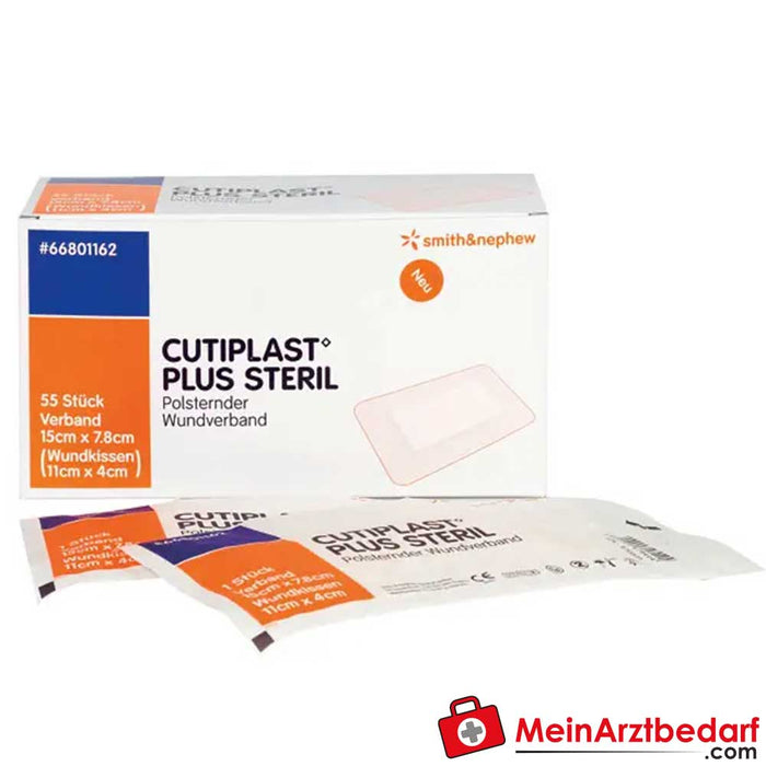 Cutiplast Plus medicazione sterile per ferite, 110 pezzi.