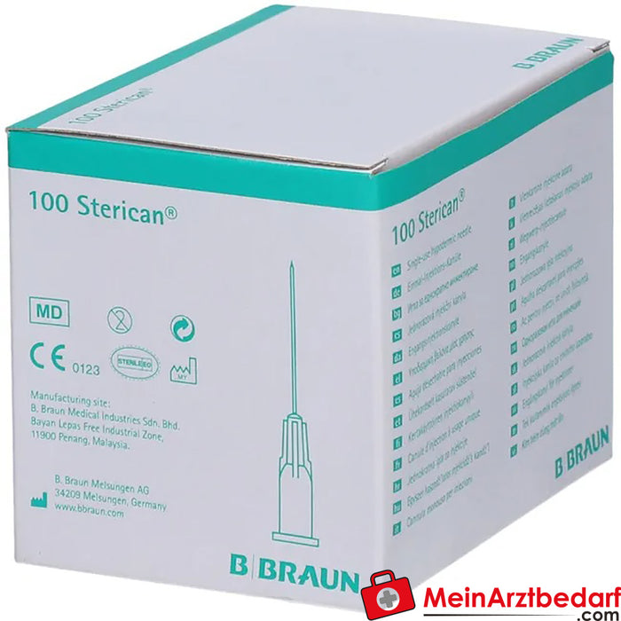 Sterican® standard cannula size 18 G26 x 1 inch 0.45 x 25 mm brown, 100 pcs.