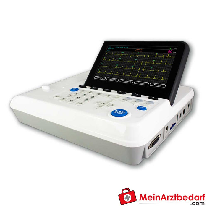 Electrocardiograma de canal 3 de Medical econet Cardio E3