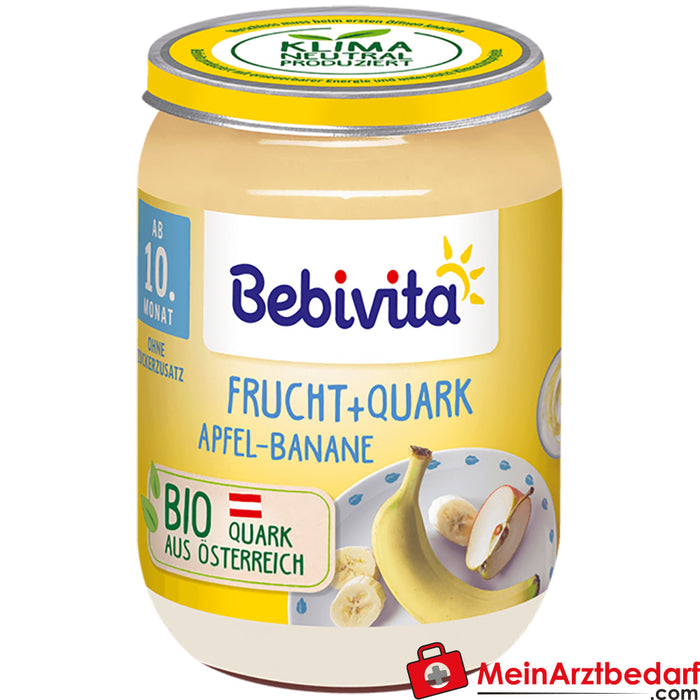 Bebivita Apple-Banana na Quark Duo