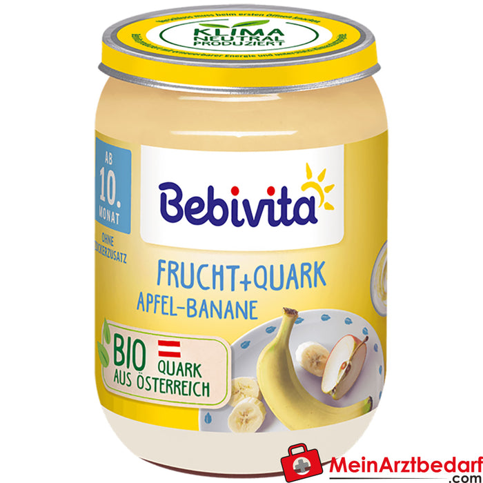 Bebivita appel-banaan op Quark Duo