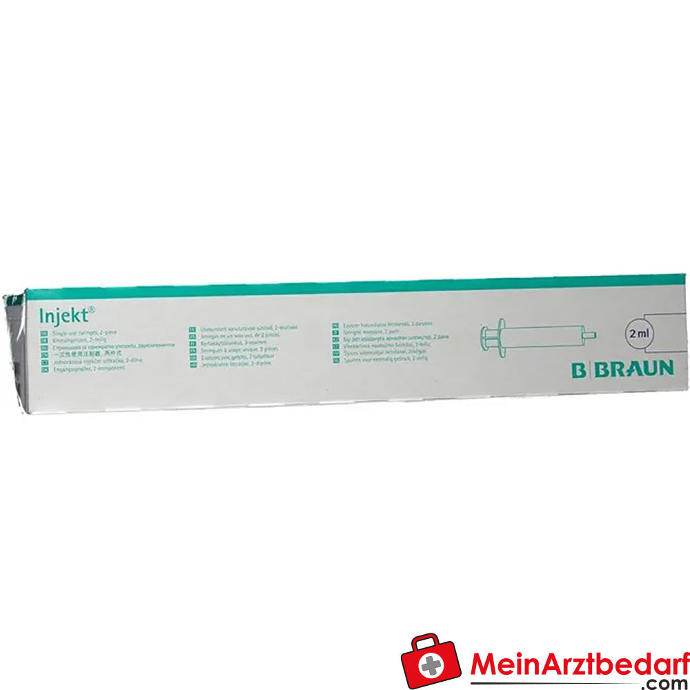 Braun Injekt® Solo 2-teilige Einmalspritzen mit zentrischem Konus Luer-Ansatz, 200ml.