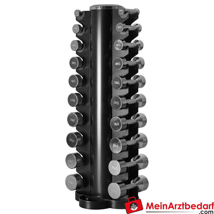 Dumbbell tower with weights sale