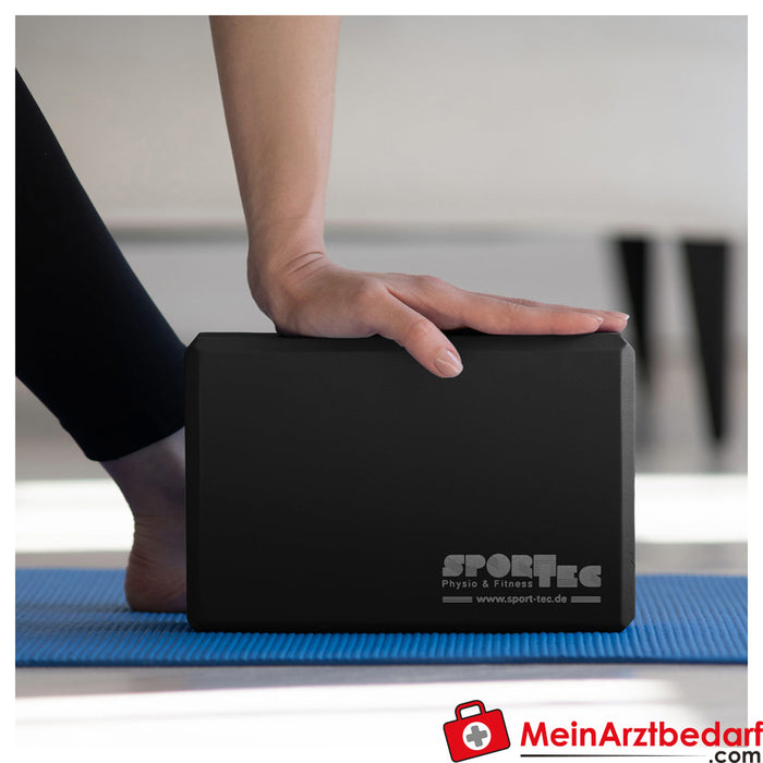 Sport-Tec bloc de yoga, 23x15,5x7,5 cm