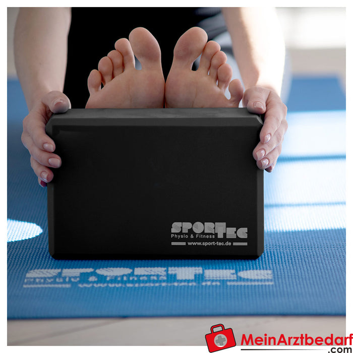 Bloque de yoga Sport-Tec, 23x15,5x7,5 cm