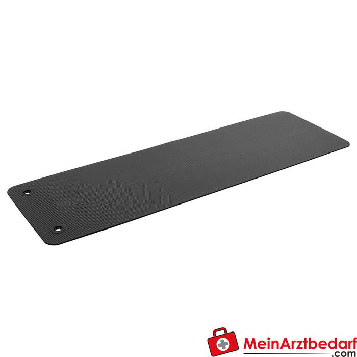 AIREX Tapis de Pilates et de Yoga 190 avec oeillets, LxlxH 190x60x0,8 cm, anthracite