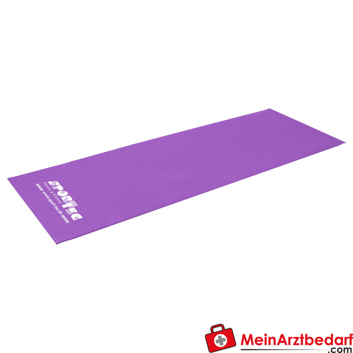 Tappetino da yoga Sport-Tec con cinghia di trasporto, LxLxH 180x60x0,4 cm