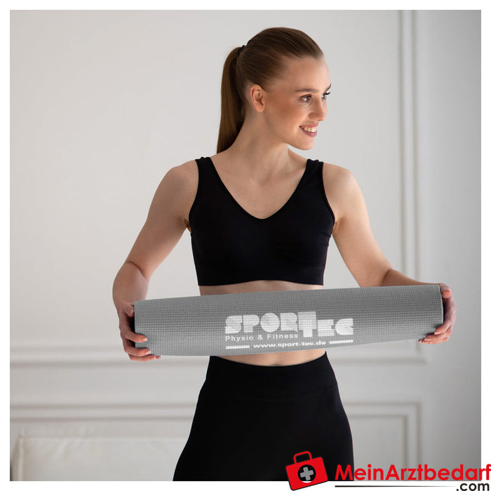 Esterilla de yoga Sport-Tec incl. correa de transporte, LxAxA 180x60x0,4 cm