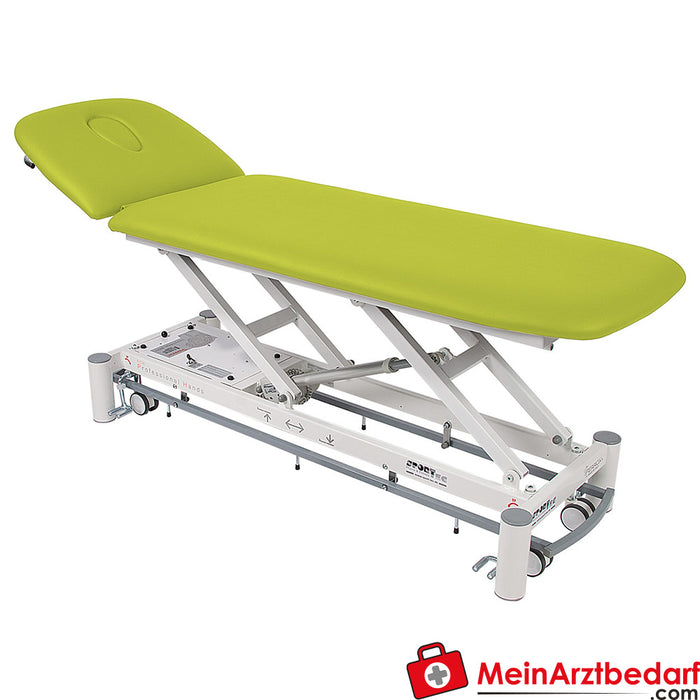 Tavolo terapeutico Smart ST2 con sistema di sollevamento a rotelle e controllo totale