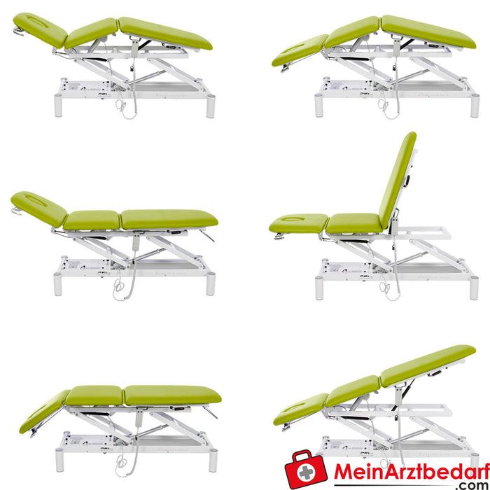 Smart ST3 DS therapy table, roof position, lime