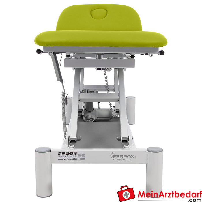 Smart ST3 DS therapy table, roof position, lime