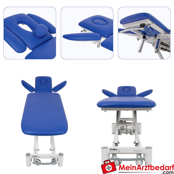 Smart ST4 therapy table with wheel lifting system and all-round control