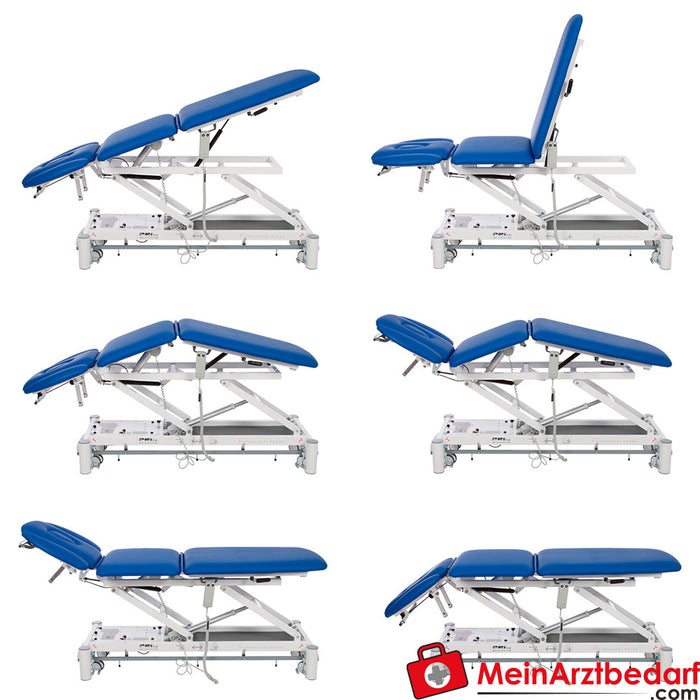 Smart ST5 DS therapy table with roof position, wheel lifting system and all-round control