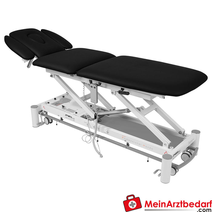 Smart ST5 DS therapy table with roof position, wheel lifting system and all-round control