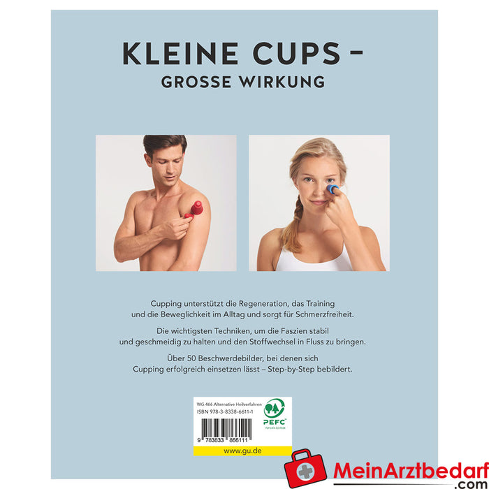 Boek "Cupping - De nieuwe methode om de fascia los te maken" 128 pagina's