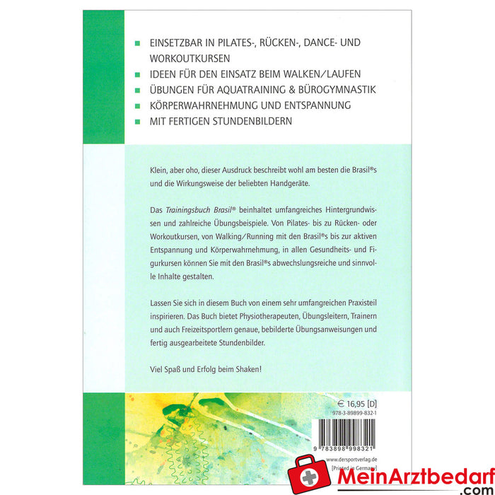 Livre "Trainingsbuch Brasil" - renforcement, endurance, relaxation, 176 pages