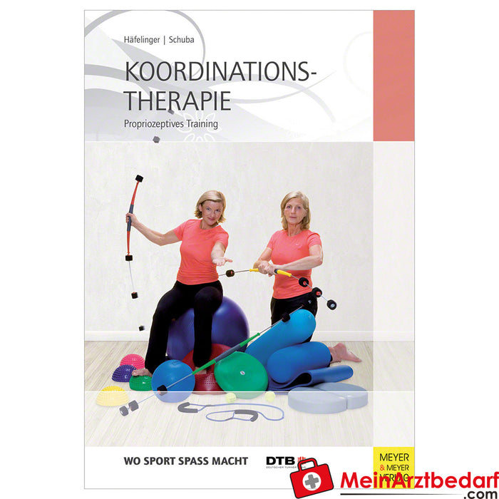 Boek "Coördinatietherapie", proprioceptieve training, 176 pagina's