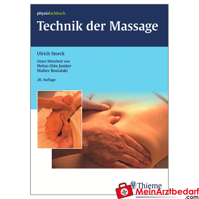 Livro "Técnica de Massagem", 196 páginas