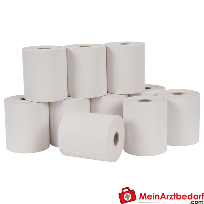 Thermal printer paper for fitness scales, 10 rolls