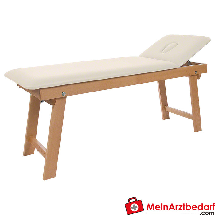天然 Tiziano 治疗桌，长x宽x高 195x65x80 厘米