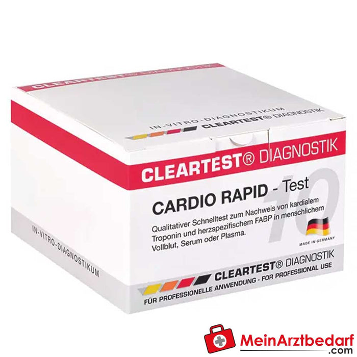 Cleartest® Teste cardio-rápido de enfarte