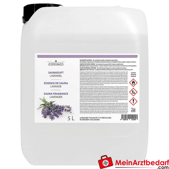 cosiMed fragrância de sauna lavanda