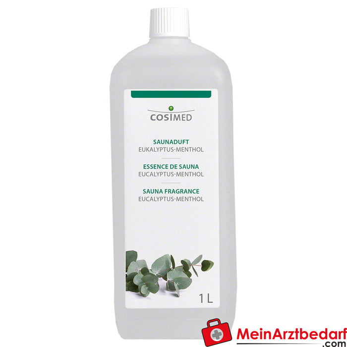 Fragrância de sauna cosiMed eucalipto-mentol