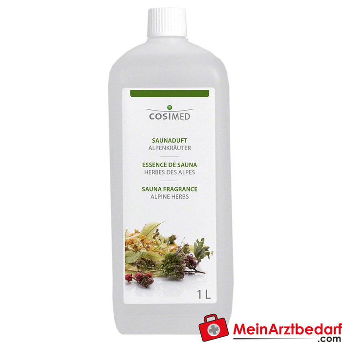 Fragrância de sauna cosiMed Ervas Alpinas