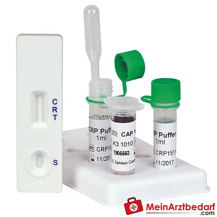 Cleartest® CRP (10/60) 炎症参数快速检测试剂盒，10 件装。