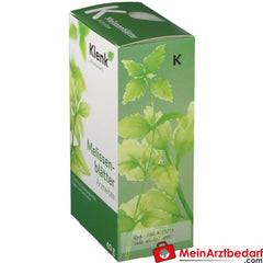 Klenk Melissenblätter Tee.