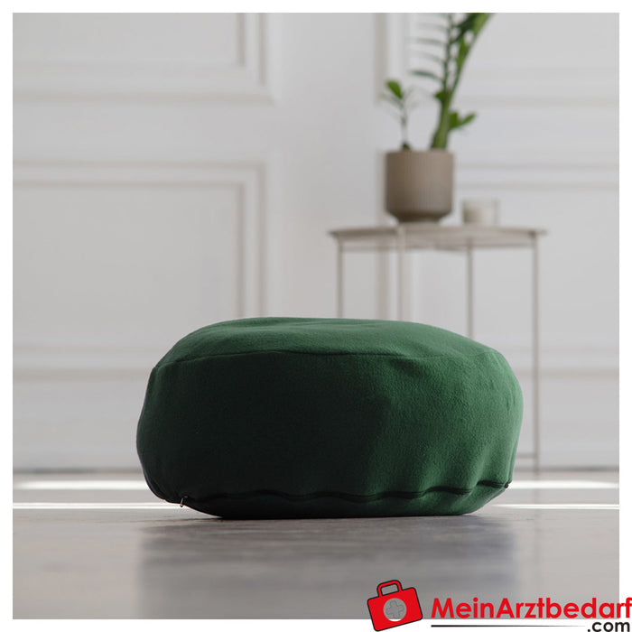 Meditation cushion with spelt husk, Ø 40cm, incl. cover