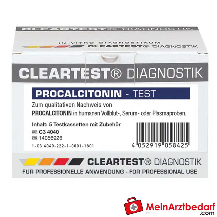 Cleartest® 前降钙素原 (PCT)