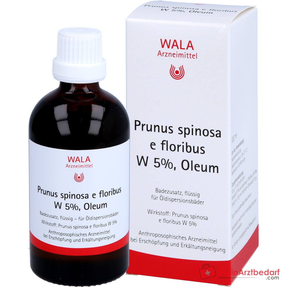 WALA Prunus spinosa e floribus Schlehdornblüten Badezusatz Öl, 100 ml
