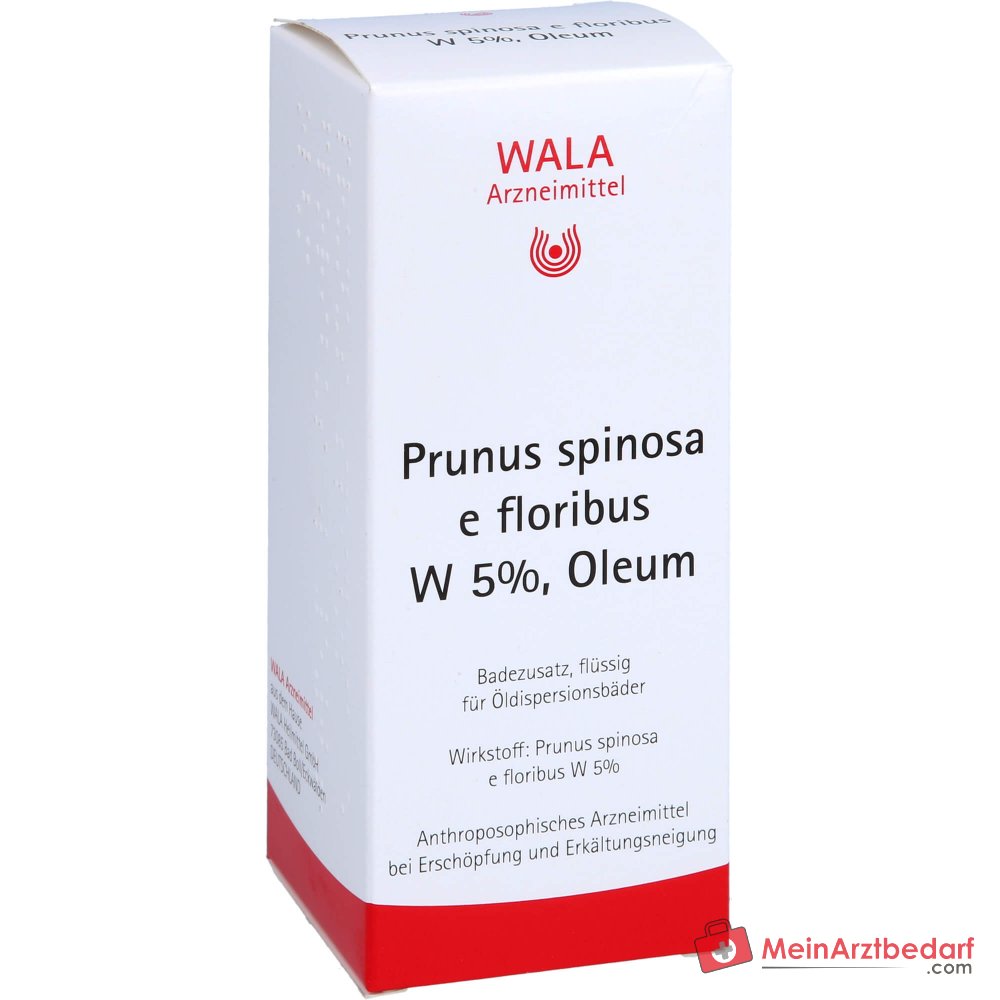 WALA Prunus spinosa e floribus Schlehdornblüten Badezusatz Öl, 100 ml