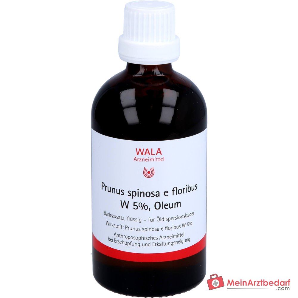 WALA Prunus spinosa e floribus Schlehdornblüten Badezusatz Öl, 100 ml