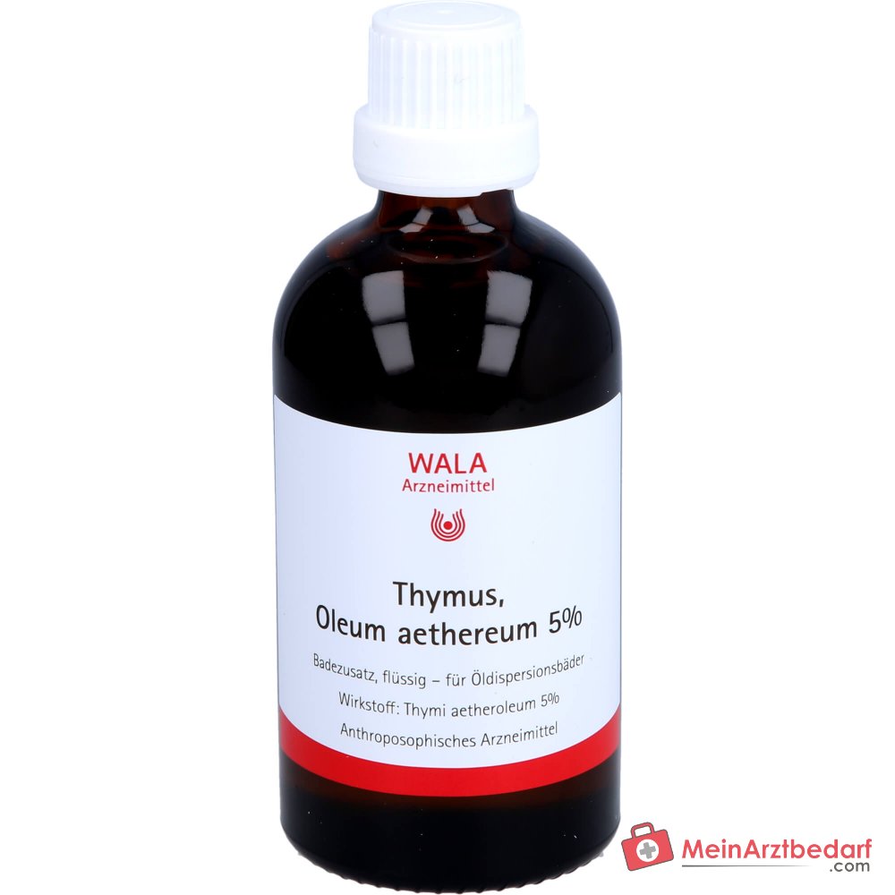 WALA Thymus Oleum aethereum 5% Tijmolie Badadditief, 100 ml
