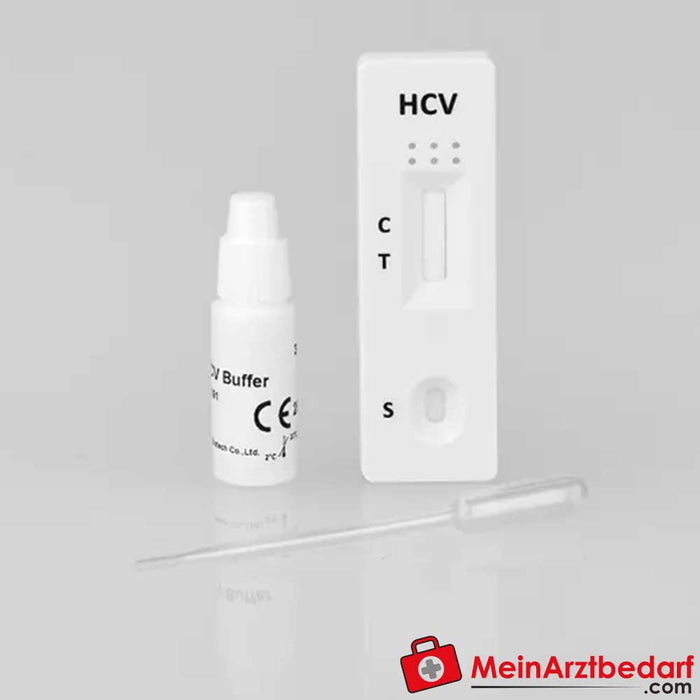 Cleartest® HCV 丙型肝炎快速检测试剂盒，10 件装。
