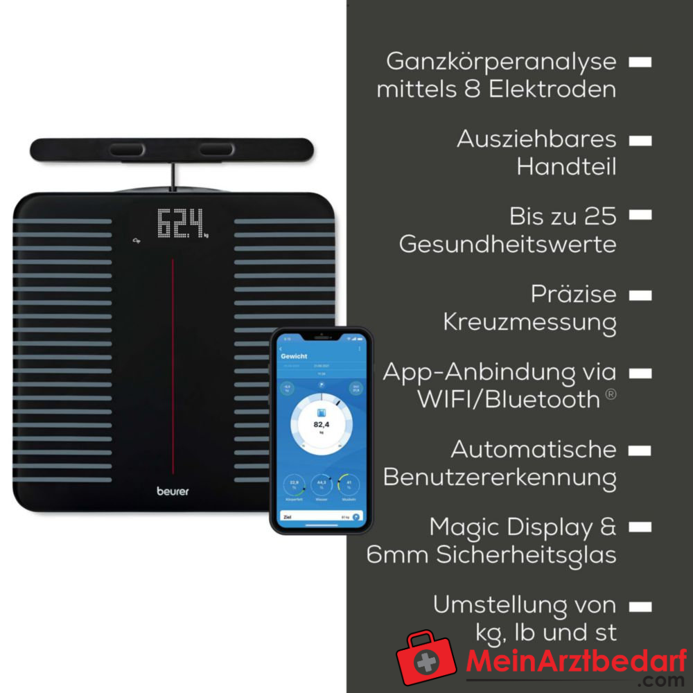 Beurer BF 990 WIFI Diagnosewaage.