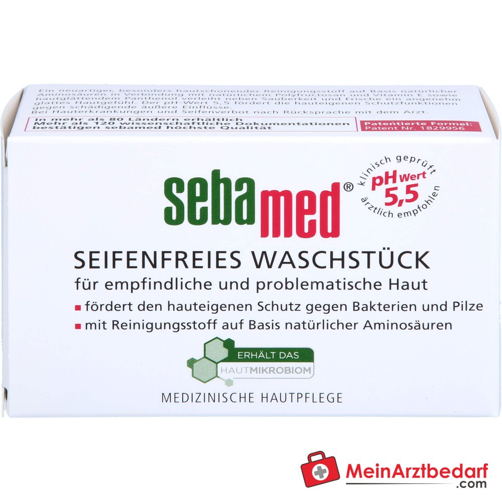 sebamed Seifenfreies Waschstück, 150 g.