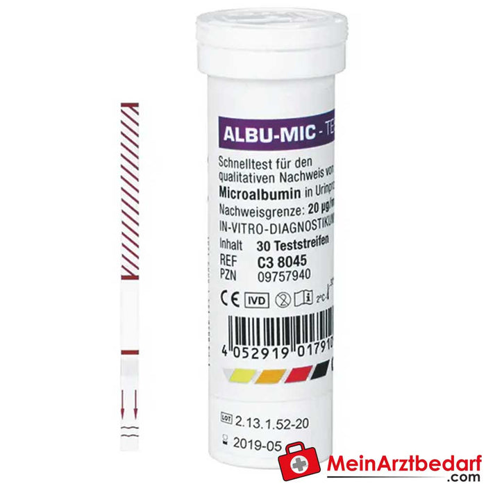 Cleartest® Albu-Mic Renal Function Test Strips