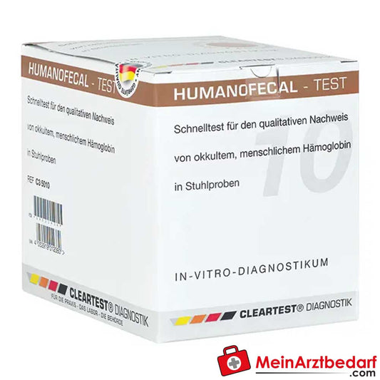 Cleartest Humanofecal Stuhltest.